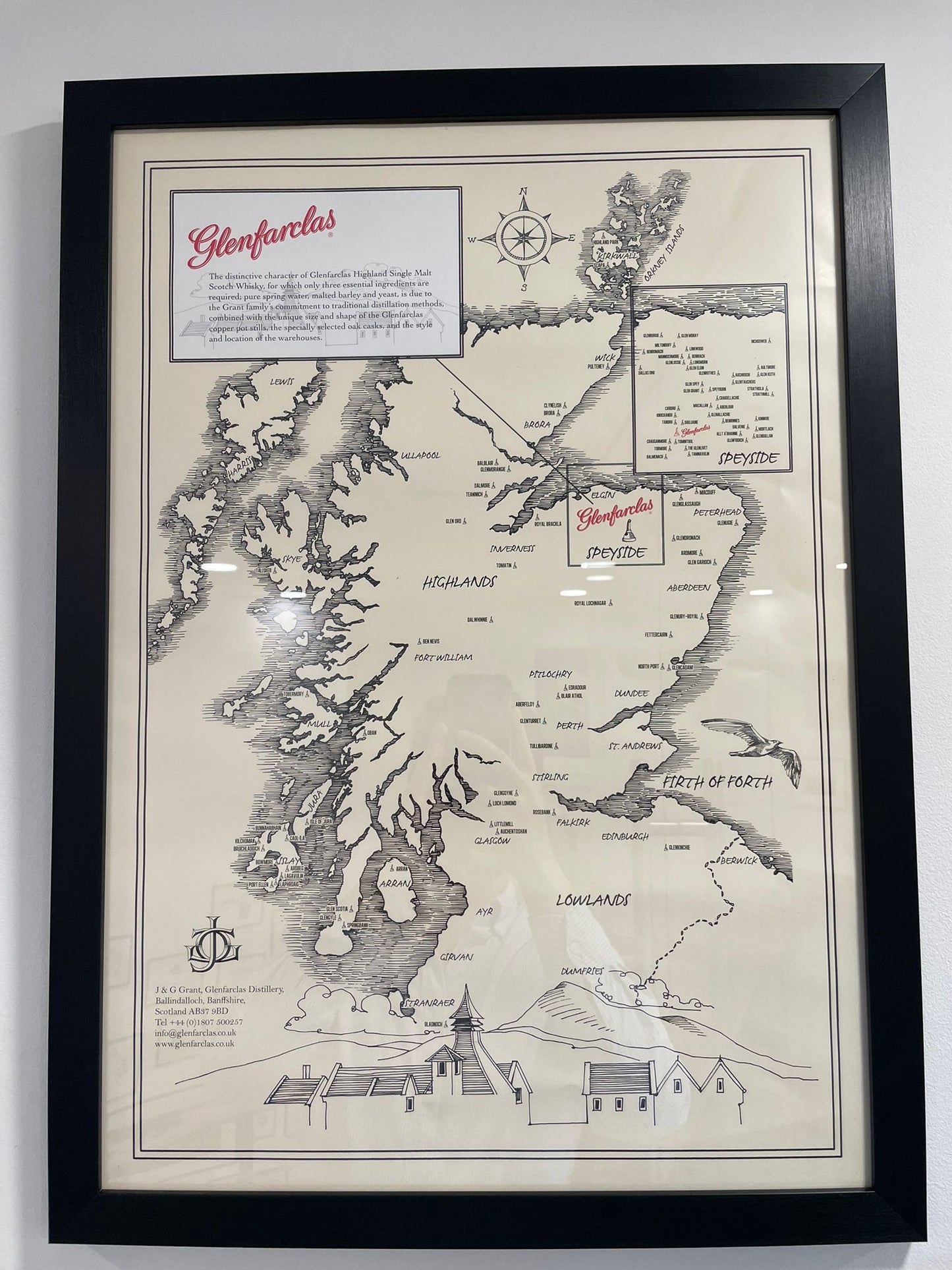 Glenfarclas Map