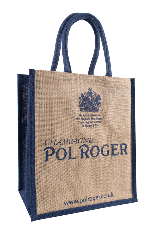 Pol Roger Jute Bag